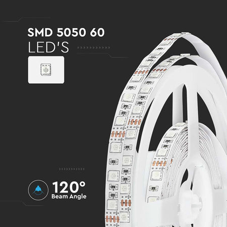 Banda Led Smd5050 60led/m Rgb Ip20 5m