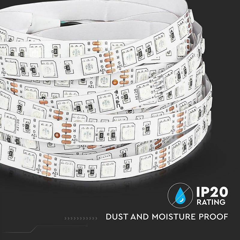 Banda Led Smd5050 60led/m Rgb Ip20 5m