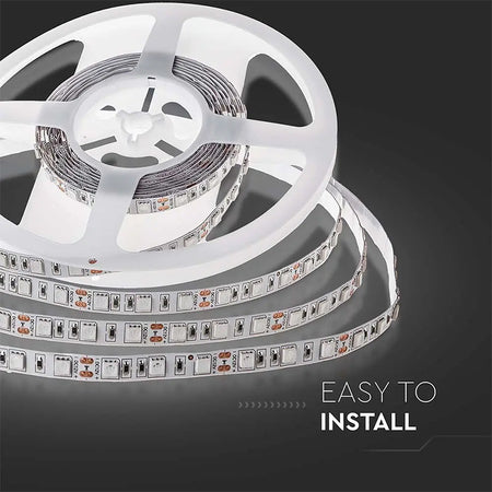 Bandă LED SMD5050 60LED/m, 3000K, IP20, 5m, V-Tac SKU-212122