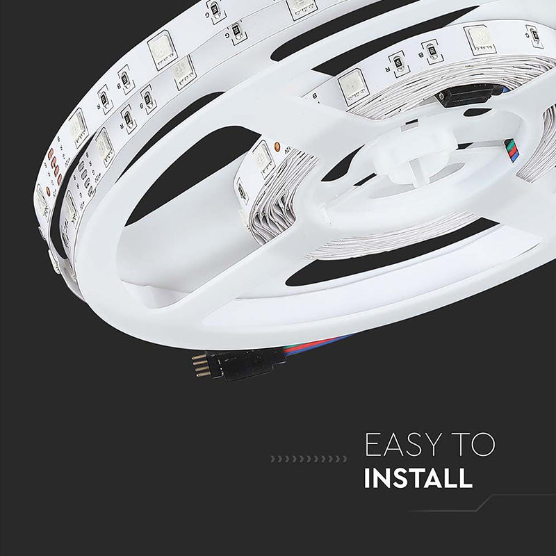 Banda Led Smd5050 30led/m Rgb Ip20 5m