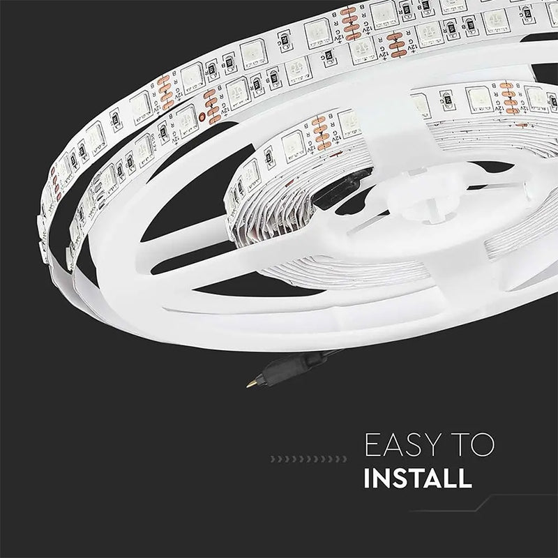 Banda Led Smd5050 60led/m Rosu Ip20 5m SKU-212128