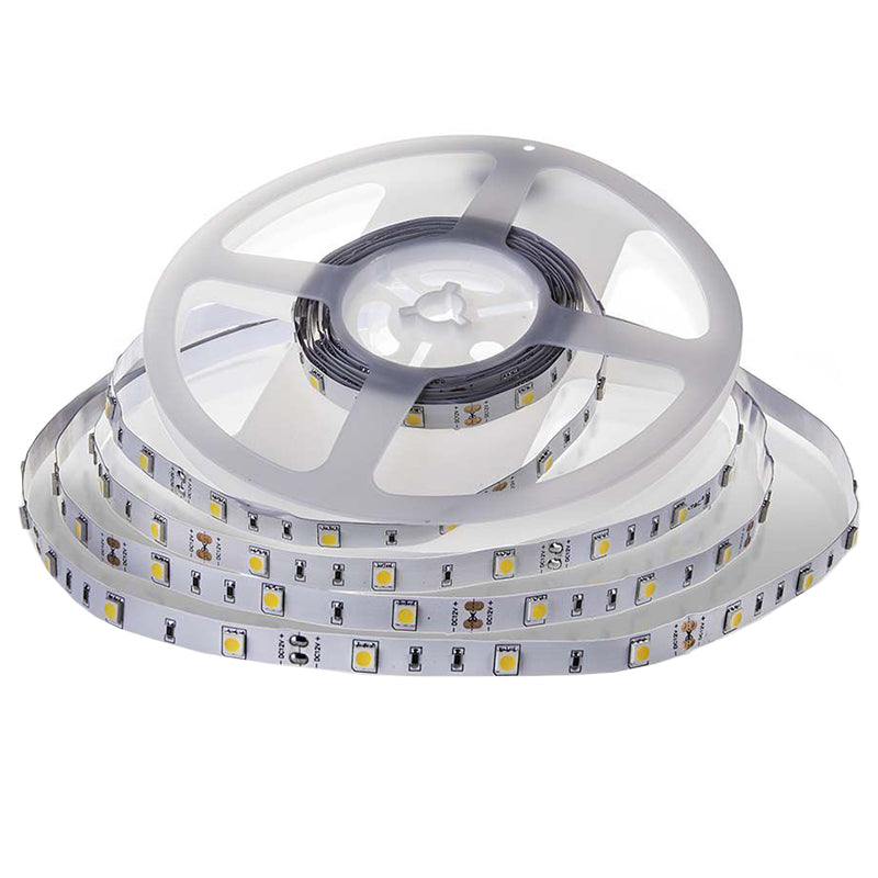 Bandă LED SMD5050 30 LED/m 6400K IP20 5 m, lumina rece, V-Tac SKU-212133