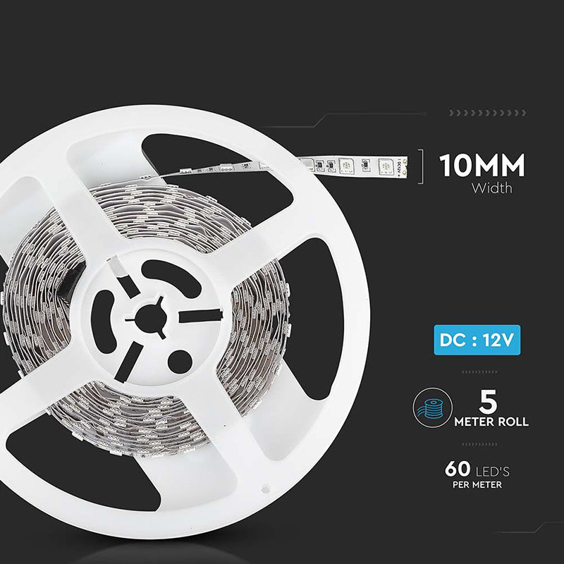 Bandă LED SMD5050 60LED/m 4000K IP20 lungime 5 m V-Tac SKU-212143