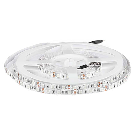 Bandă LED SMD5050 60 LED/m galben IP20 5m V-Tac SKU-212156