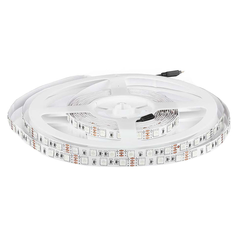 Bandă LED SMD5050 60 LED/m galben IP20 5m V-Tac SKU-212156