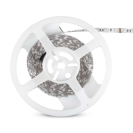 Bandă LED SMD5050 60 LED/m galben IP20 5m V-Tac SKU-212156