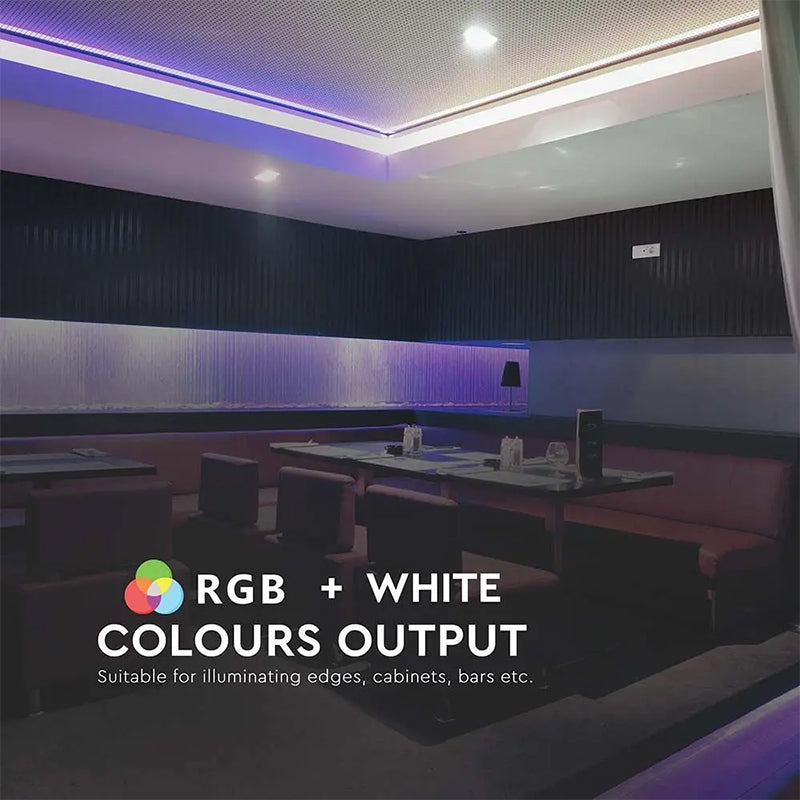 Banda Led Smd5050 60led/m Rgb + Alb Rece Ip20 5m