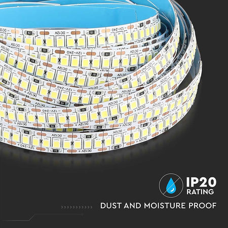 Bandă LED SMD2835 240LED/m IP20 5m V-Tac