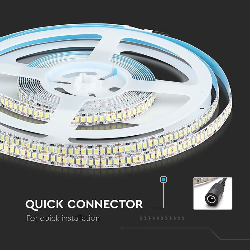 Bandă LED SMD2835 240LED/m IP20 5m V-Tac