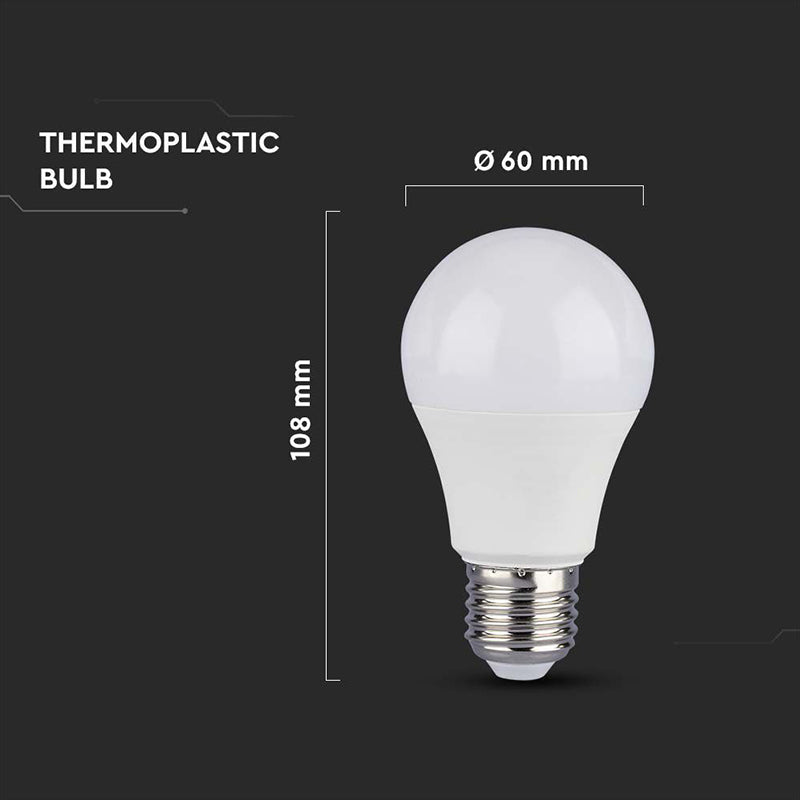 Bec Led A60 E27 8.5w 3000k Alb Cald Cip Samsung