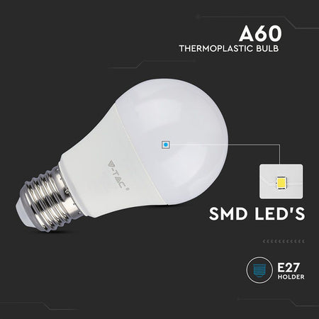 Bec Led A58 E27 8.5w 4000k Alb Neutru Cip Samsung