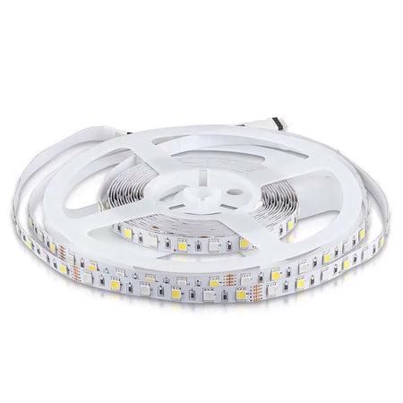 Kit bandă LED SMD5050 RGB+W 6000K, 60 LED/m, IP20, 5m V-Tac SKU-2123581