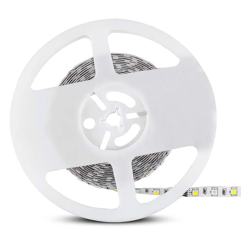 Kit bandă LED SMD5050 RGB+W 6000K, 60 LED/m, IP20, 5m V-Tac SKU-2123581
