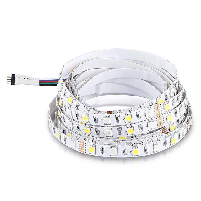 Kit bandă LED SMD5050 RGB+W 6000K, 60 LED/m, IP20, 5m V-Tac SKU-2123581