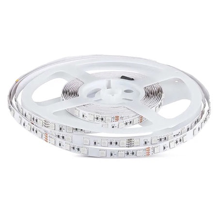 Bandă LED SMD5050 24V 60LED/m 6400K IP20 5m V-Tac SKU-212430