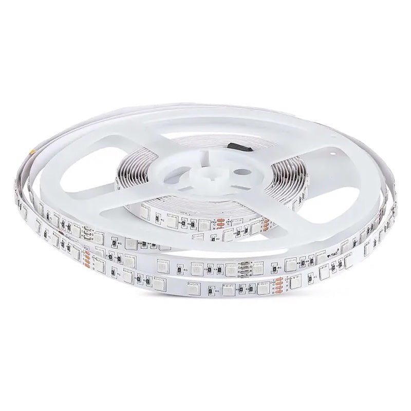 Bandă LED SMD5050 24V 60LED/m 6400K IP20 5m V-Tac SKU-212430