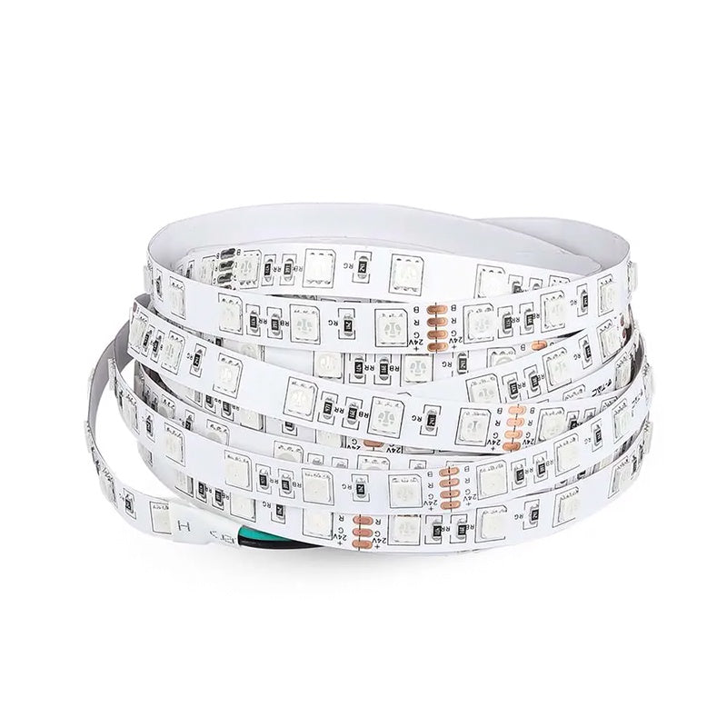 Bandă LED SMD5050 24V 60LED/m 6400K IP20 5m V-Tac SKU-212430
