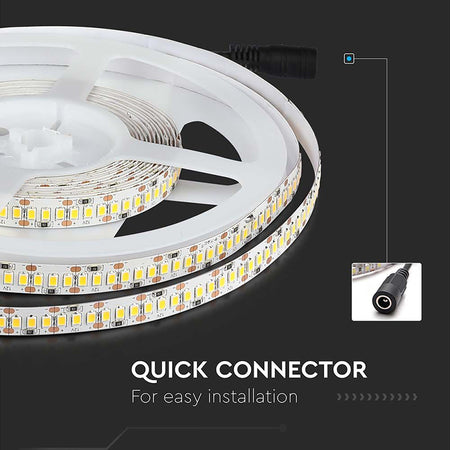 Bandă LED SMD2835 204LED/m IP20 5m V-Tac