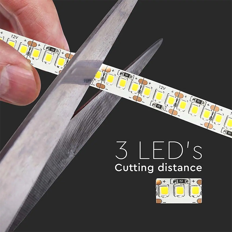 Bandă LED SMD2835 204LED/m IP20 5m V-Tac