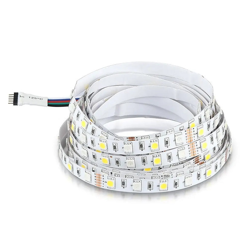 Banda Led Smd5050 60led/m Rgb + Alb Neutru Ip20 5m
