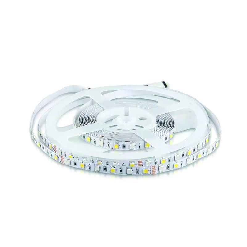 Banda Led Smd5050 60led/m Rgb + Alb Cald P20 5m SKU-212553