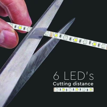 Banda Led Smd5050 60led/m Rgb + Alb Cald P20 5m SKU-212553