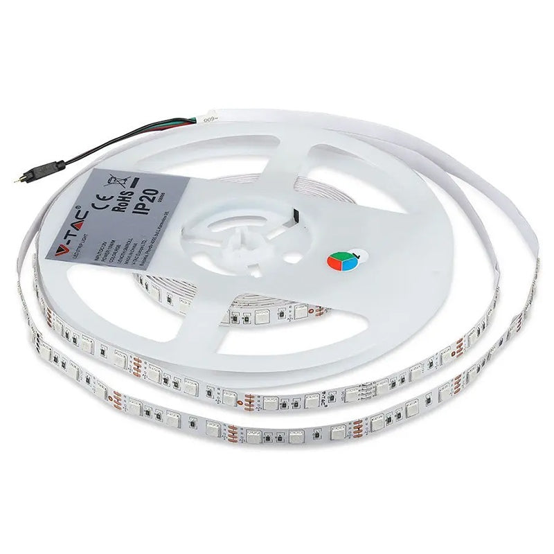 Kit Banda Led Smd5050 Rgb 60led/m Ip20 5m SKU-212558