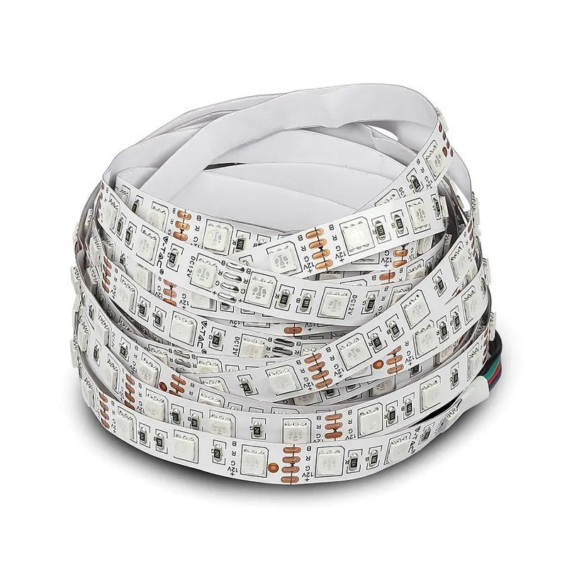 Kit Banda Led Smd5050 Rgb 60led/m Ip20 5m SKU-212558