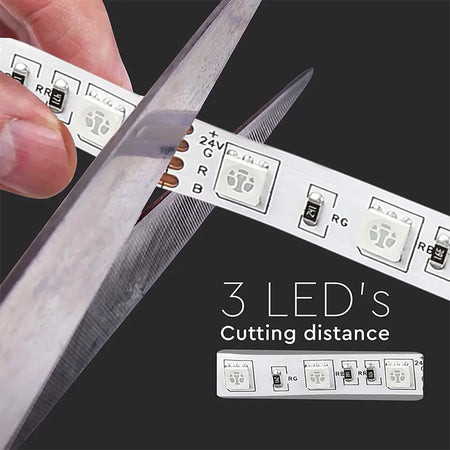 Banda Led Smd5050 Rgb 60led/m Ip20 5m