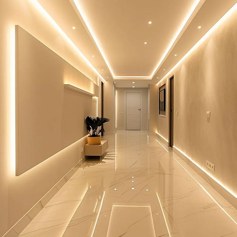 Bandă LED 8 mm 12 W/m 24 V IP20 rolă 10 m Cip Cree V-Tac