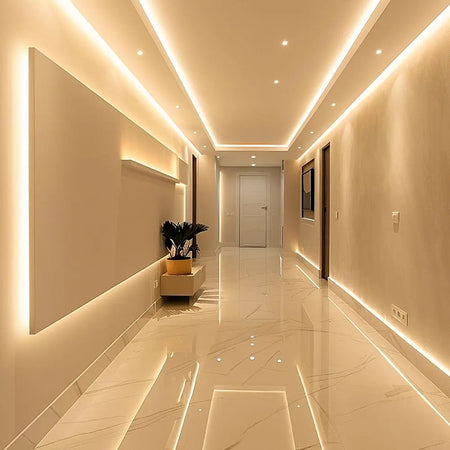 Bandă LED 8 mm 12 W/m 24 V IP20 rolă 10 m Cip Cree V-Tac
