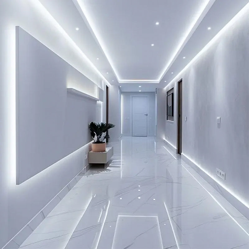 Bandă LED 8 mm 12 W/m 24 V IP20 rolă 10 m Cip Cree V-Tac