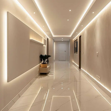 Bandă LED 10 W/m 24 V pe rolă de 10 m alb neutru 4000K V-Tac SKU-2126236