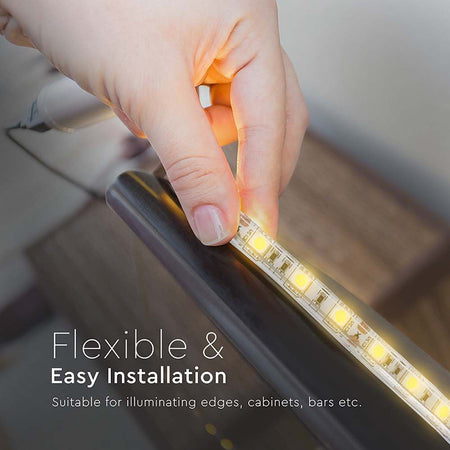 Bandă LED 24V SMD2835 8W/m 120LED/m IP65 10m V-Tac