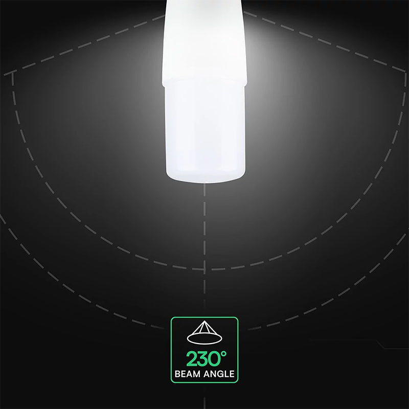 Bec LED T37 E14 de 7,5 W cu lumină alb cald 3000 K V-Tac SKU-21267-6