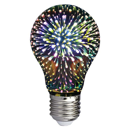 Bec LED ST64 E27 3W cu filament 3000K alb cald model 3D V-Tac SKU-212704