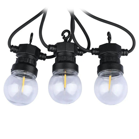 Ghirlandă LED de 5 m cu 10 becuri cu filament alb cald de 3000K V-Tac SKU-212728