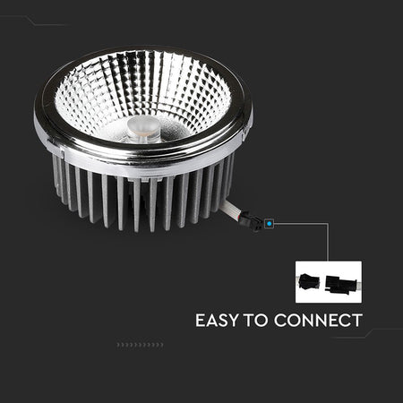 Spot LED AR111 20W 6400K, lumină rece, V-Tac SKU-212794
