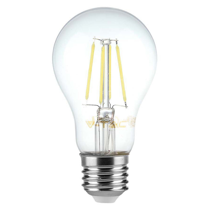 Bec E27 A60 Cu Filament Dimabil Led 8w 3000k Alb Cald