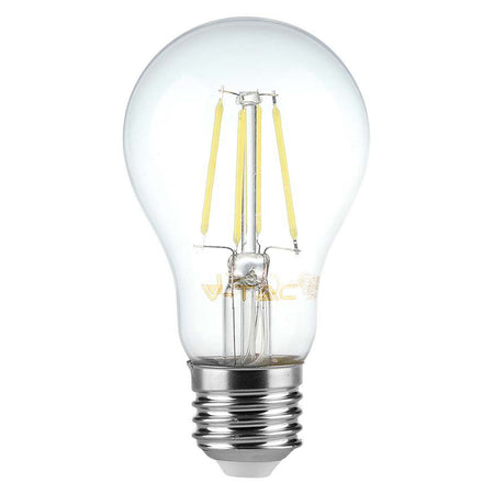 Bec E27 A60 Cu Filament Dimabil Led 8w 3000k Alb Cald