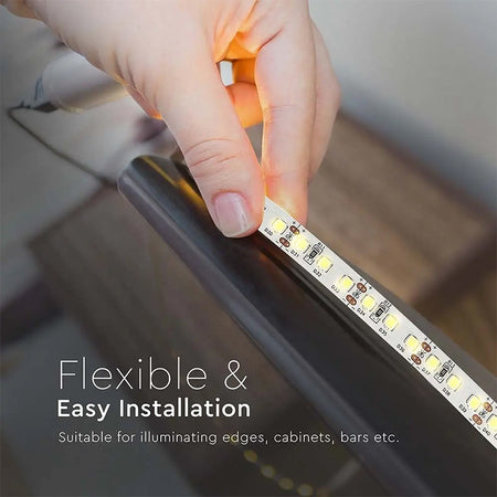 Banda Led Smd2835 120led/m 4000k Ip20 5m Cip Samsung