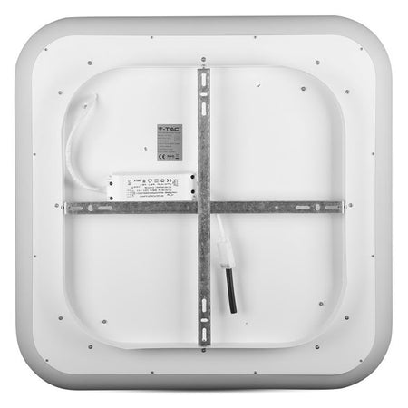 Aplică LED pătrată dimabilă 40 W 3 în 1 lumină reglabilă V-Tac SKU-213971