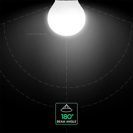 Bec LED G45 E27 3,7W cu cip CREE și durată lungă de viață V-Tac