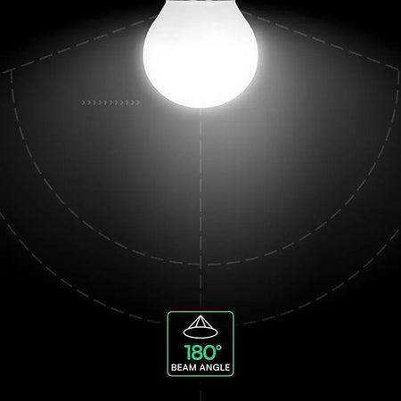 Bec LED G45 E27 3,7W cu cip CREE și durată lungă de viață V-Tac
