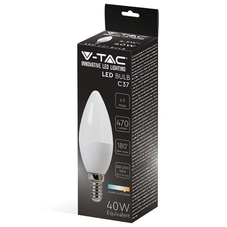 Bec Led E14 4.5w 3000k Alb Cald