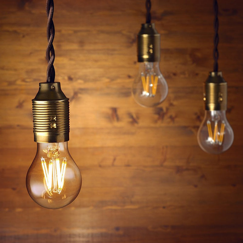 Bec E27 A60 Cu Filament Led 6w 4000k Alb Neutru