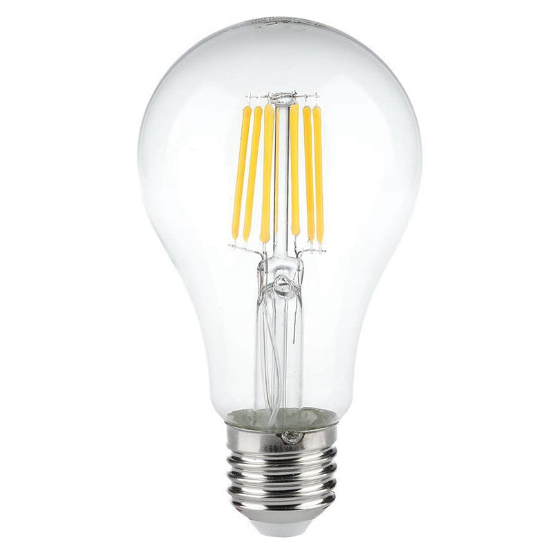 Bec LED cu filament A60 E27 de 10 W alb neutru 4000 K V-Tac SKU-214411