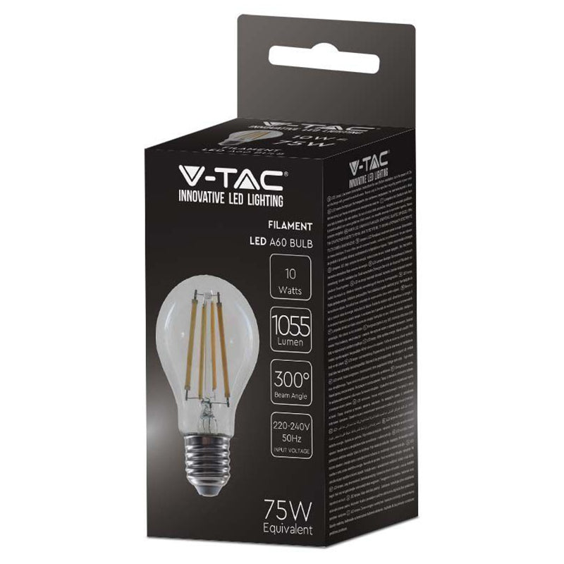 Bec Led A67 E27 10w Cu Filament 6500k