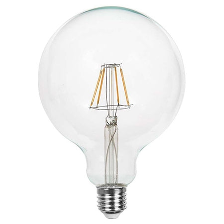 Bec LED G125 cu filament, E27, 10 W, V-Tac