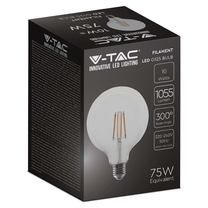 Bec G125 E27 10w Cu Filament 4000k